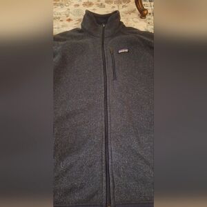 Patagonia Full-Zip Jacket in Dark Gray